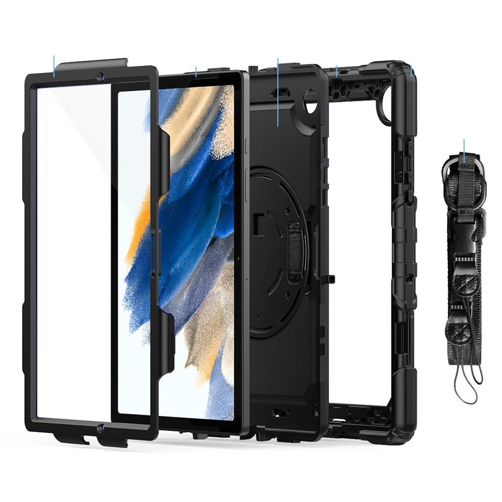 Tech-Protect Solid360 Samsung Galaxy Tab A8 10.5" X200/X205, fekete |  Momanio.hu