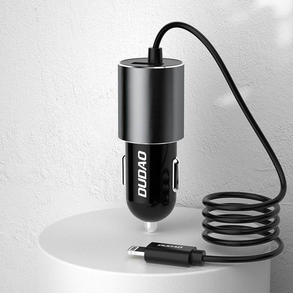 Dudao USB autós töltő Micro-USB kábellel, 3,4 A, fekete (R5Pro M) |  Momanio.hu