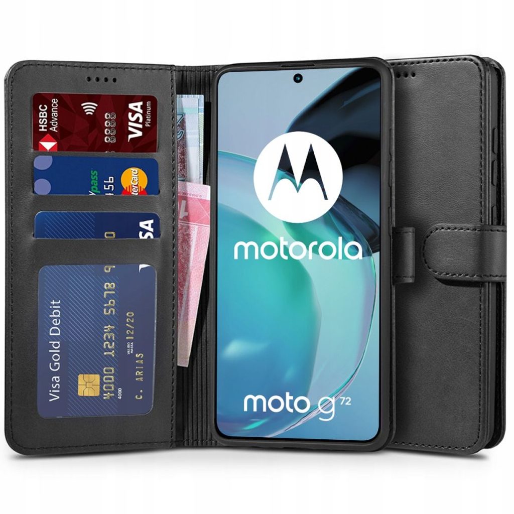 Tech-Protect Motorola Moto G72 čierne púzdro | Tvrdeneskla.eu