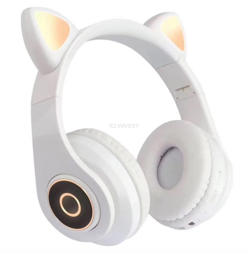 Bluetooth sluchátka B39, bílá | Tvrzenaskla.eu