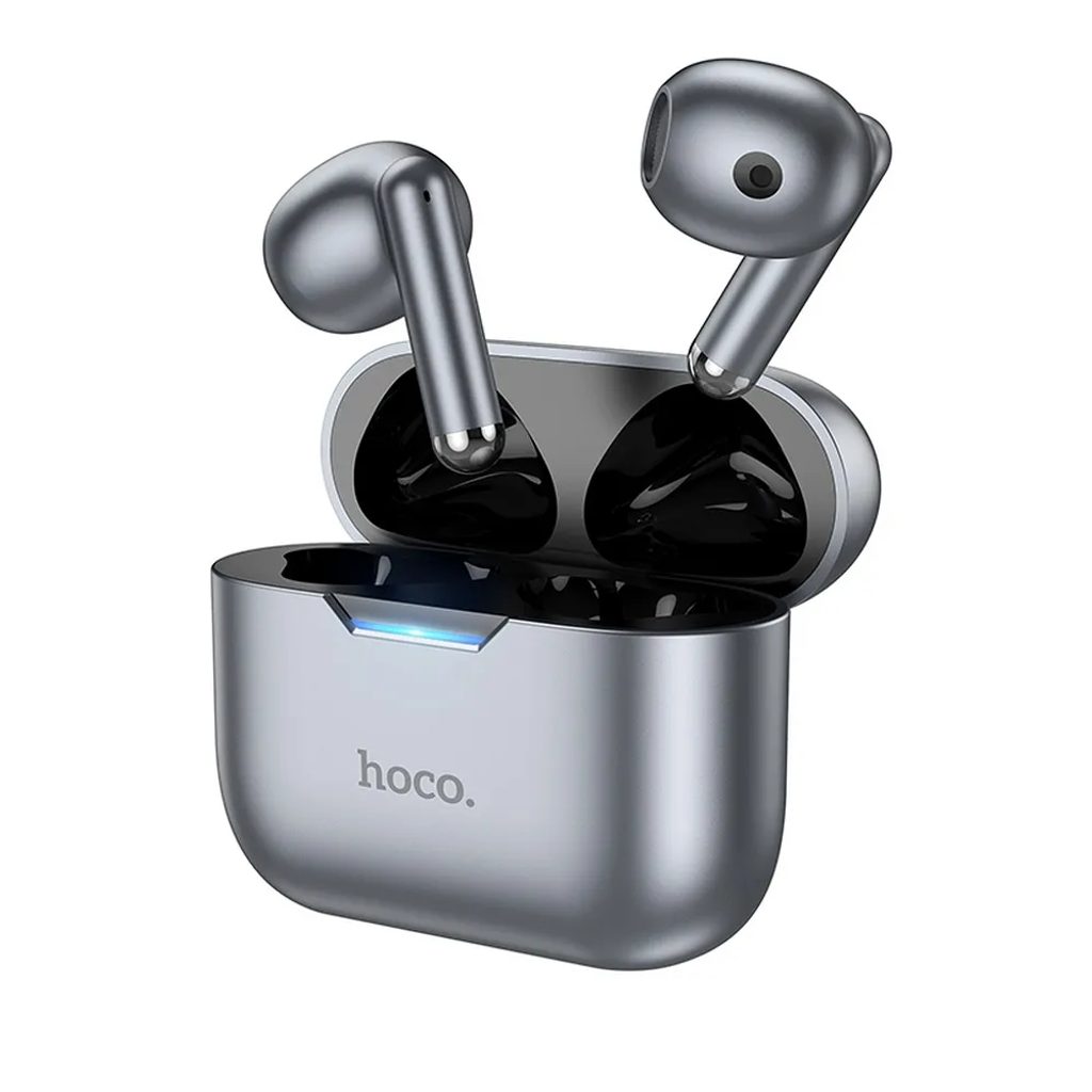 Hoco EW34 Brezžične stereo slušalke Bluetooth TWS Full True, sive barve |  Momanio.si