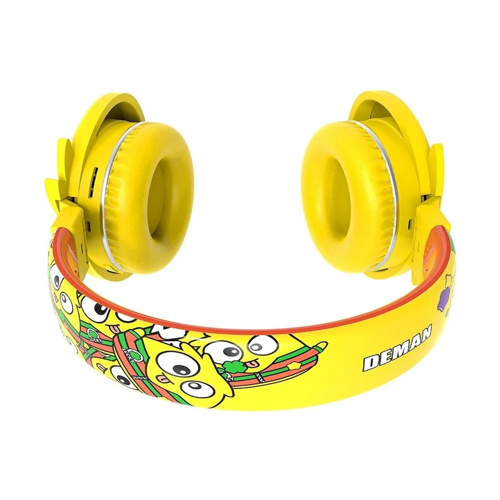 Jellie Monster YLFS-09BT vezeték nélküli fejhallgató, sárga színű |  Momanio.hu