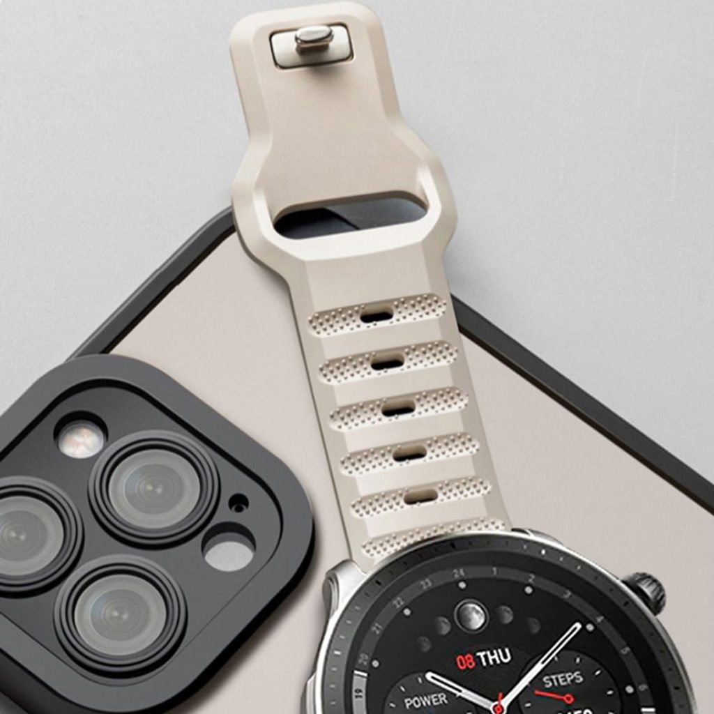 Samsung Galaxy Watch 4 band white TECH-PROTECT IconBand 40/42/44/46mm