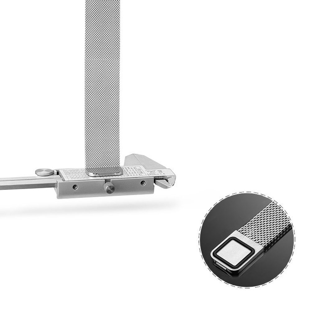 Náhradní kovový náramek pro Xiaomi Mi Band 3 / 4 / 5 / 6, černý |  Tvrzenaskla.eu