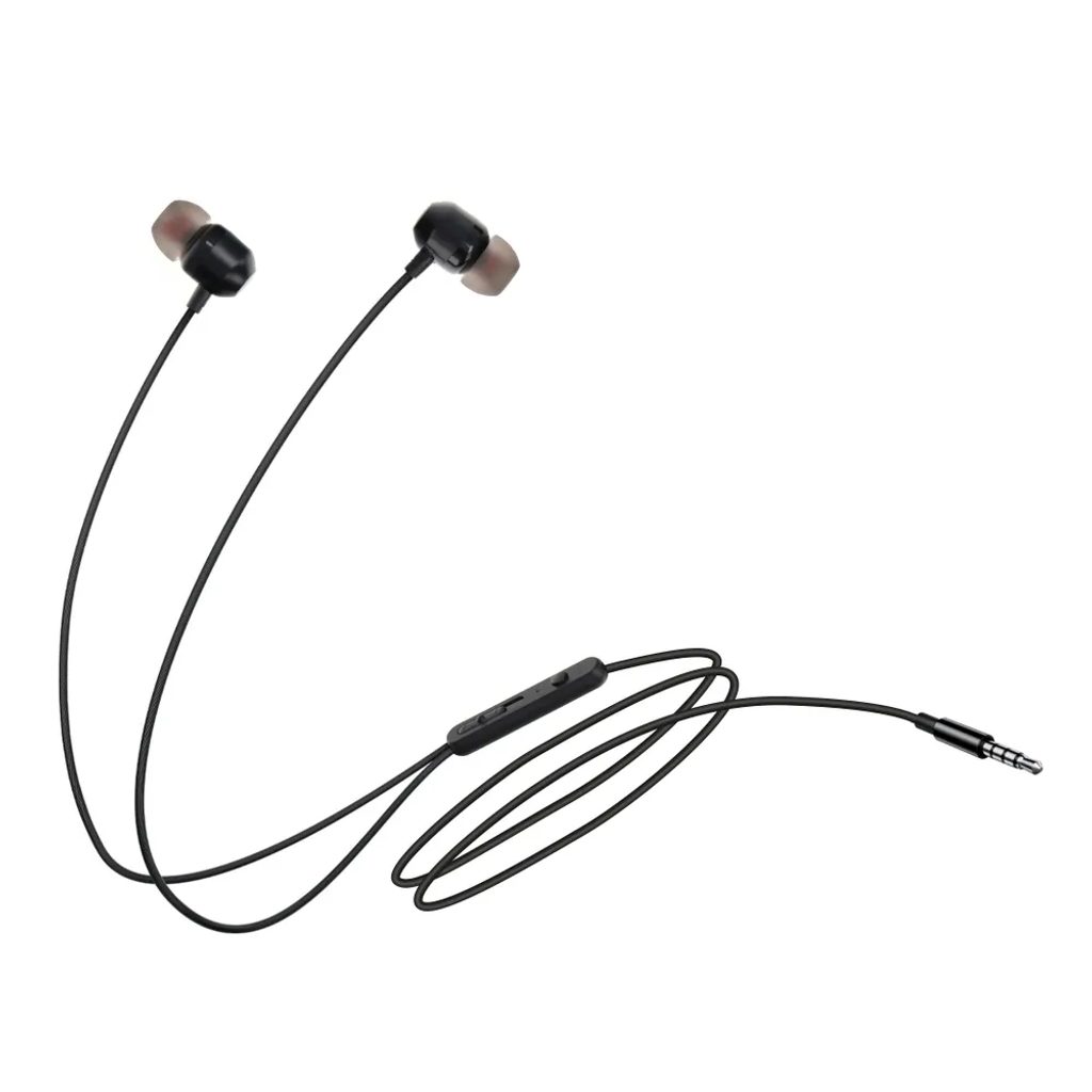 Forcell Sluchátka Premium Sound U3, mini jack 3,5 mm, černá | Tvrzenaskla.eu
