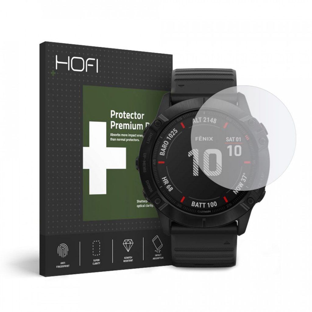 Hofi Pro+ Tvrdené sklo, Garmin Fenix 6X / 6X Pro | Tvrdeneskla.eu