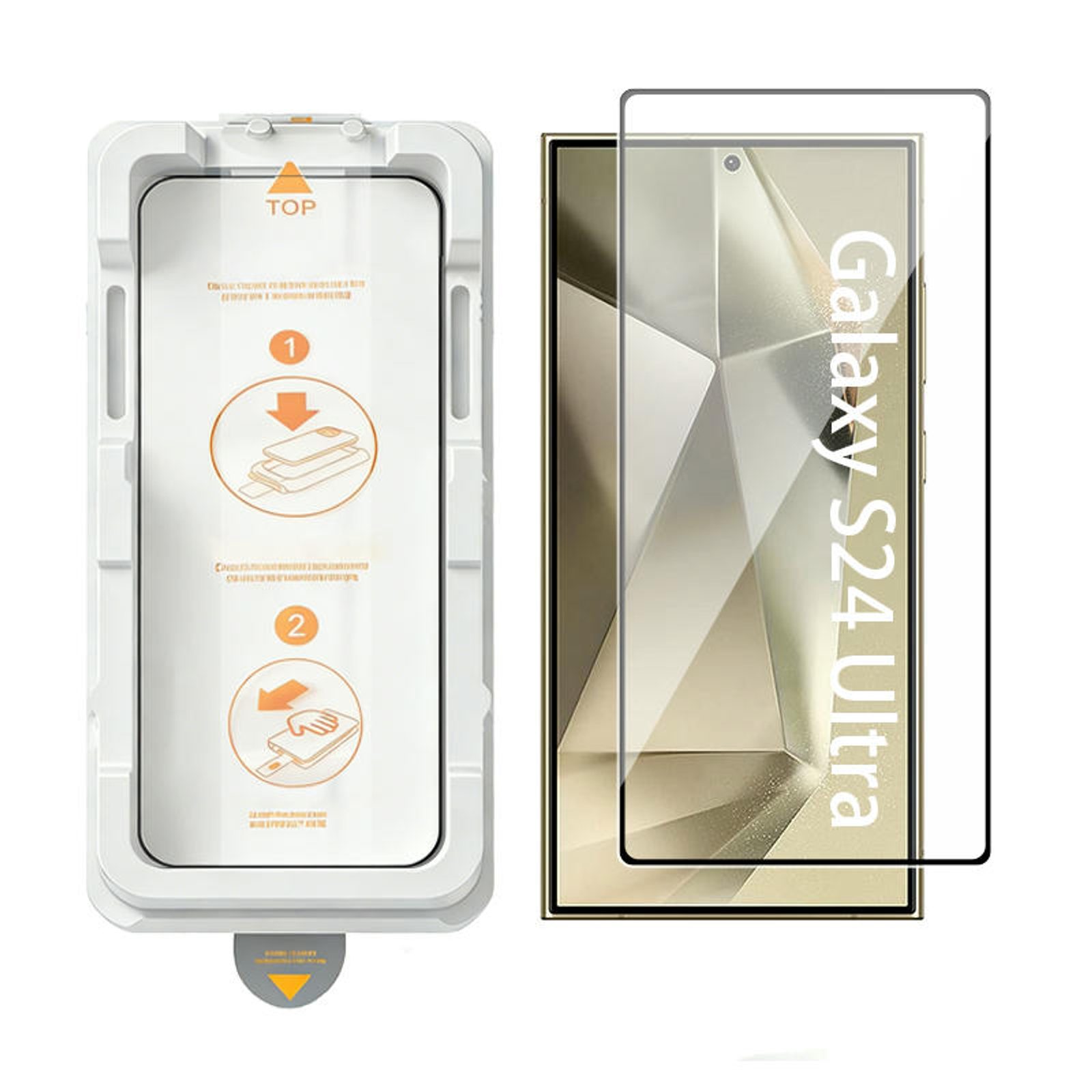 Wency Magic Box 5D üveg Samsung S24 Ultra - fekete | Momanio.hu