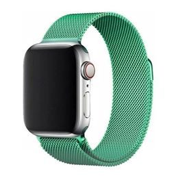 Magnetic Strap szíj az Apple Watch 7 (45mm), menta színű