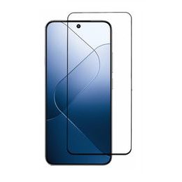 Xiaomi 14 Pro 5D Zaščitno kaljeno steklo, črno