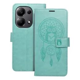Mezzo Handyhülle, Xiaomi Redmi Note 13 Pro 4G, Muster 1, grün