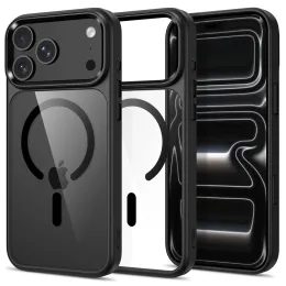 Tech-Protect MagMat MagSafe Case für iPhone 17 Pro Max / 18 Pro Max - Hybride Schutzhülle mit Camera Control - Schwarz