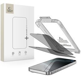 Tech-Protect Privacy Sticlă securizată Quick Set+, iPhone 16 Pro Max, 2 bucăți