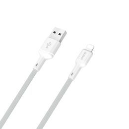 Dudao L9L USB-A – Lightning laidas, 3A, 1 m, baltas