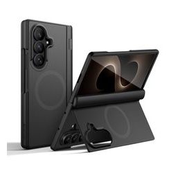 Samsung Galaxy Z Fold 8 Ultra vāciņš – Suritch MagSafe ar statīvu – melns
