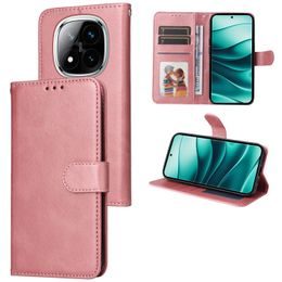 Magnetický kryt, Xiaomi Redmi Note 14 Pro Plus 5G, ružový