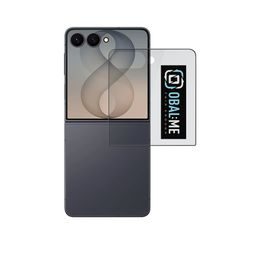OBAL:ME Privacy 5D Tvrzené Sklo pro Samsung Galaxy Z Flip 8, černé