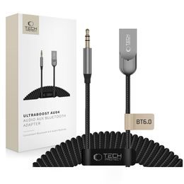 Tech-Protect Ultraboost AU04 audio adapters AUX Bluetooth 6.0 – pelēks