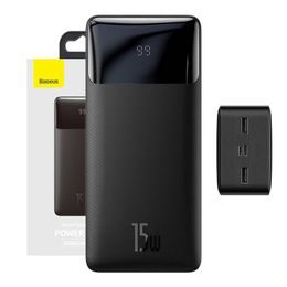 Baseus Bipow PowerBank 30000mAh, 15W, negru