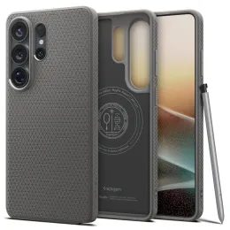 Spigen Liquid Air Mag MagSafe, Samsung Galaxy S26 Ultra, siv