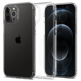 Spigen Ultra carcasă hibrid pentru mobil, iPhone 12 / 12 Pro, transparentă