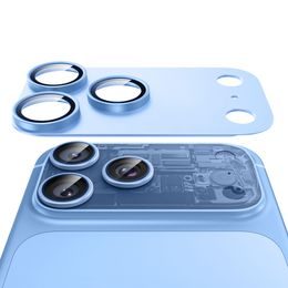 iPhone 18 Pro Max kameros apsauginis stiklas – ESR Armorite Pro grūdintas stiklas – mėlyna
