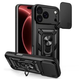 iPhone 17 Pro / 18 Pro ümbris – Techsuit CamShield – must