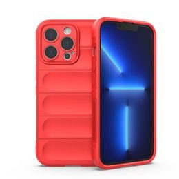 Magic Shield obal, iPhone 13 Pro, červený