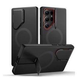 Suritch MagSafe Kickstand Camprotector obal Samsung Galaxy S24 Ultra, černý
