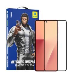 Samsung Galaxy Z Flip7 / Z Flip8 kaitseklaas – Blueo 2.5D Silk Full Cover HD karastatud klaas – must