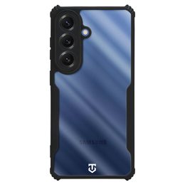 Tactical Quantum Stealth Hülle für Samsung Galaxy S26 - Flexible Schutzhülle mit verstärkten Ecken - Schwarz