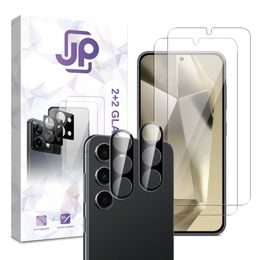 JP Combo pack, Komplet 2 kaljenih stekel in 2 stekel za kamero, Samsung Galaxy S24 Plus