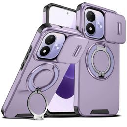 Xiaomi Redmi Note 17 4G / 5G ümbris – Camslide Stand alusega kaamerakaitsega – lilla