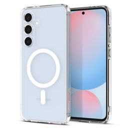 Spigen Ultra Hybrid Mag με MagSafe, Samsung Galaxy S24 FE, λευκό