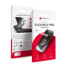 Forcell Flexible 5D Full Glue Hybrid Glas, Samsung Galaxy A56 5G, schwarz
