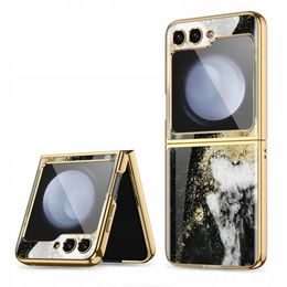 Tech-Protect Mood Marble, Samsung Galaxy Z Flip 5, crni