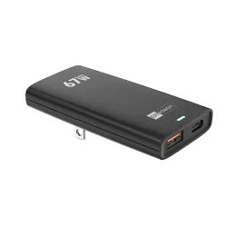 ER POWER Φορτιστής Ταξιδιού USB-C + USB-A, 67W, GaN