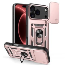 Techsuit CamShield ümbris iPhone 17 Pro Max / 18 Pro Max – rosegold