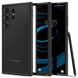 Spigen Ultra hibrid mobil tok, Samsung Galaxy S24 Ultra, fekete