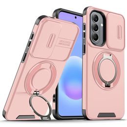 Camslide Stand etui, Samsung Galaxy A57, rožnat
