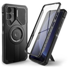 Tech-Protect Kevlar MagSafe+ puzdro, Samsung Galaxy S25, čierne