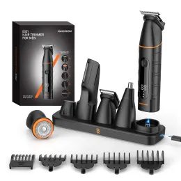 MAXGROOM LK-892 Πολυλειτουργική κουρευτική μηχανή με εναλλάξιμα εξαρτήματα, μαύρη