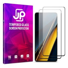 JP 2x 3D Szkło hartowane, Xiaomi Poco X6 5G, czarne