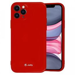 Jelly case iPhone 12 / 12 Pro, červený