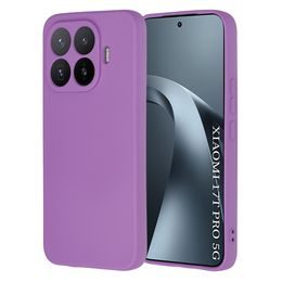 Xiaomi 17T Pro Hoesje - Techsuit SoftFlex - Siliconen Case - Paars