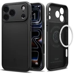 Spigen Thin Fit MagSafe, iPhone 17 Pro / 18 Pro, čierny