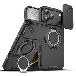 Camslide Stand etui, iPhone 18 Pro Max, črn