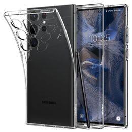 Maska za mobitel Spigen Liquid Crystal, Samsung Galaxy S23 Ultra, Crystal Clear