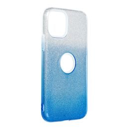 Forcell Shining tok, iPhone 11 Pro, ezüstös kék
