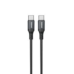 Dudao L3CC kabel USB-C - USB-C, 60W, 2 m, črn