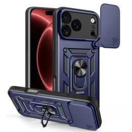 iPhone 17 Pro / 18 Pro ümbris – Techsuit CamShield – sinine